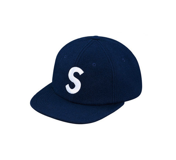 유니크룸프리미엄 국내배송 슈프림 울 에스로고캡 Supreme S logo wool cap